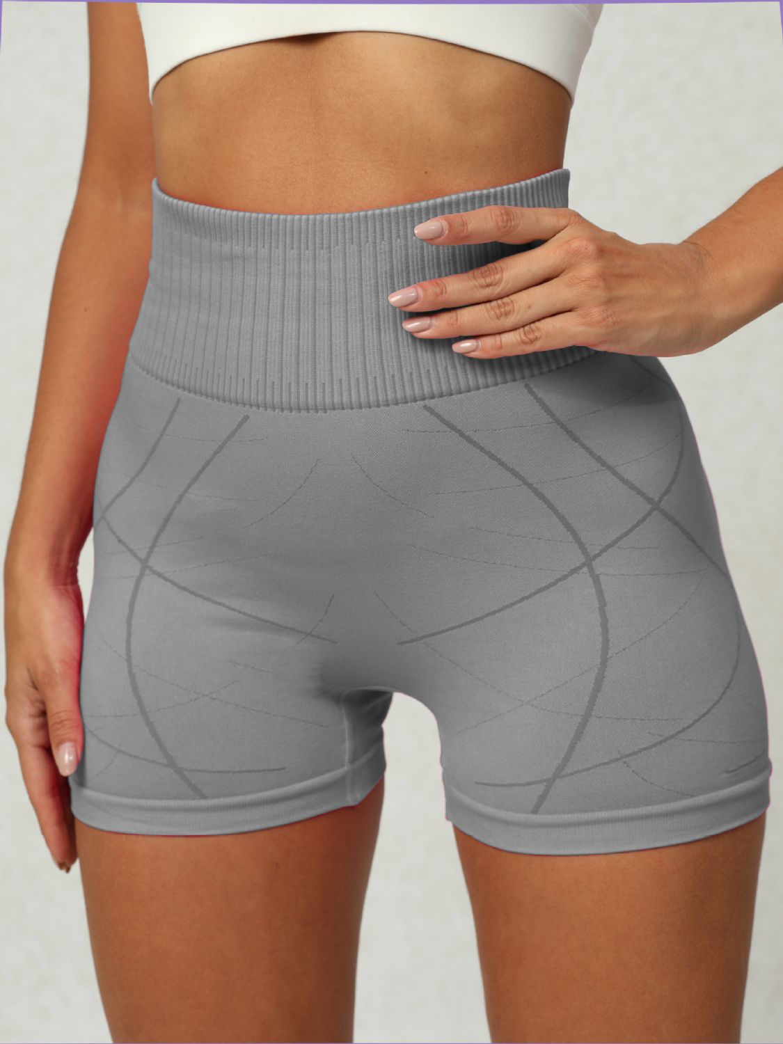 High Waist Active Shorts - All Mine Now Clothing