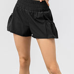 Elastic Waist Pocketed Active Shorts - All Mine Now Clothing