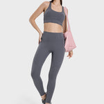 Millennia Square Neck Wide Strap Active Tank - All Mine Now Clothing