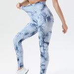 Tie-Dye High Waist Active Leggings - All Mine Now Clothing