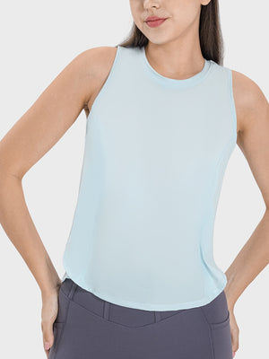 Millennia Round Neck Active Tank - All Mine Now Clothing