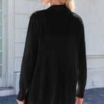 Open Front Long Sleeve Cardigan - All Mine Now Clothing