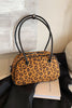 Leopard Suede Medium Shoulder Bag - All Mine Now Clothing