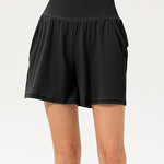 Pocketed Elastic Waist Active Shorts - All Mine Now Clothing