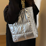 Bubble Texture Chain Handbag - All Mine Now Clothing