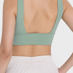 Millennia Backless Wide Strap Active Bra - All Mine Now Clothing