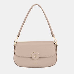 David Jones PU Leather Shoulder Bag - All Mine Now Clothing