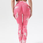 Tie-Dye High Waist Active Leggings - All Mine Now Clothing