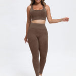 Scoop Neck Wide Strap Top and Pants Active Set - All Mine Now Clothing