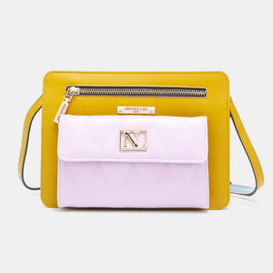 Nicole Lee USA Color Block Crossbody Bag - All Mine Now Clothing