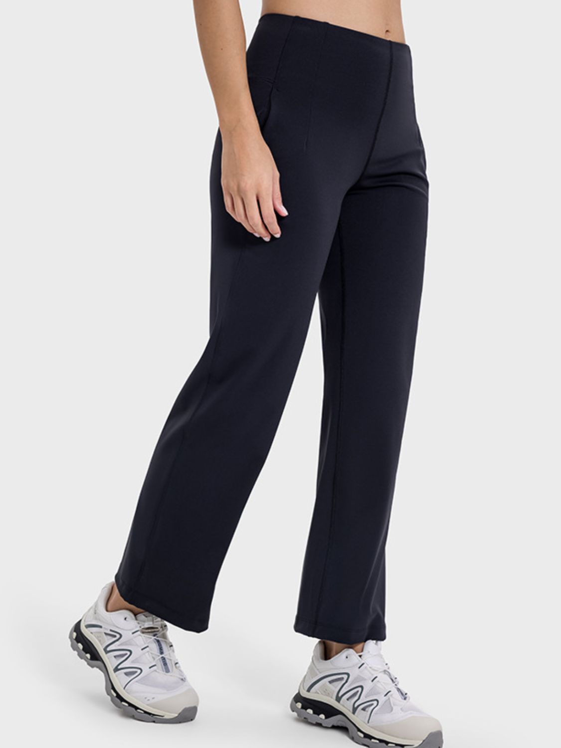 Millennia Pocketed High Waist Active Pants - All Mine Now Clothing