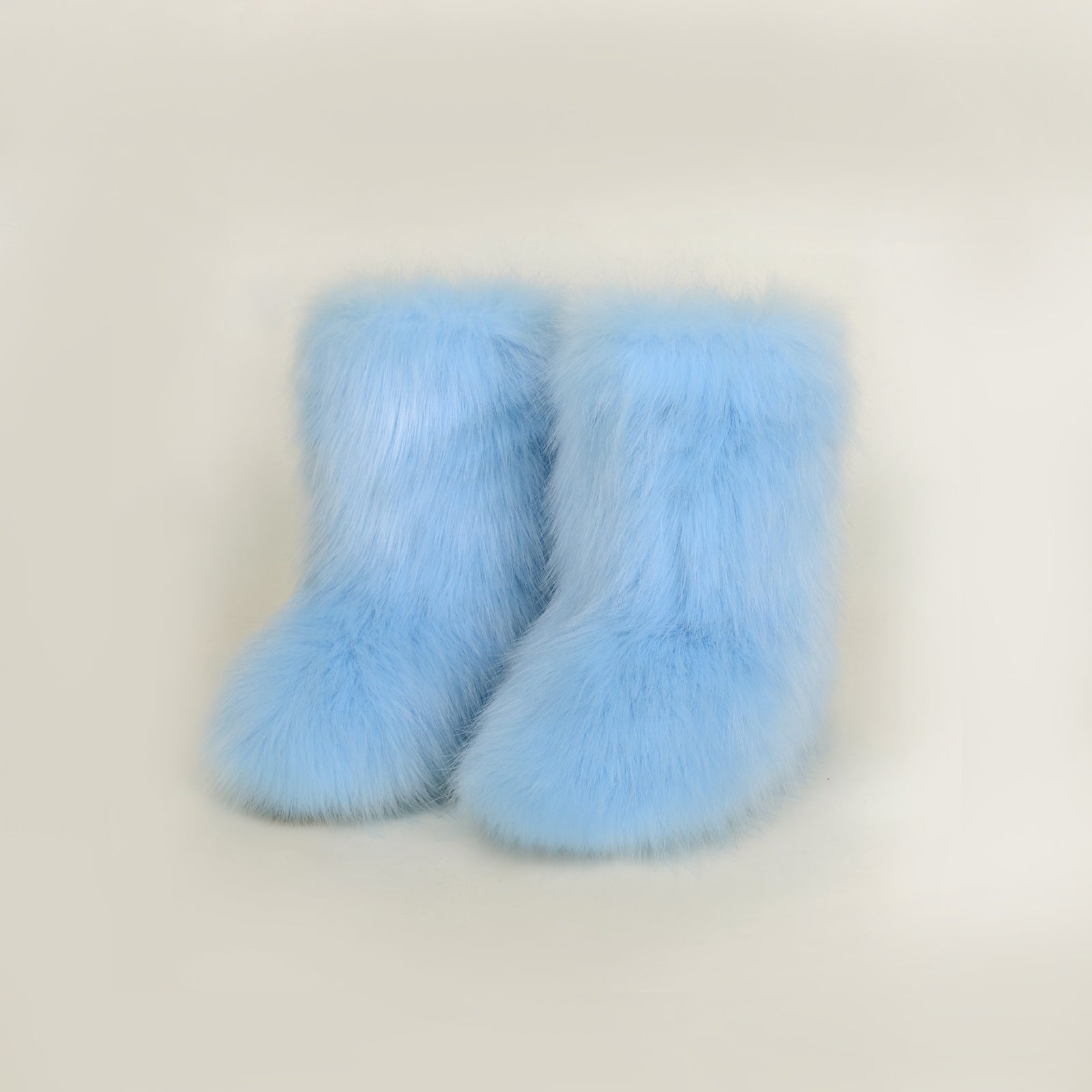 Thermal Fuzzy Platform Boots - All Mine Now Clothing