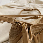 Straw Braided Shoulder Bag - All Mine Now Clothing