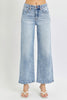 RISEN Full Size Tummy Control High Rise Crop Wide Leg Jeans - All Mine Now Clothing