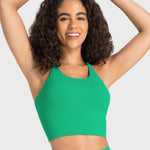 Millennia Crisscross Back Ladder Detail Sports Bra - All Mine Now Clothing