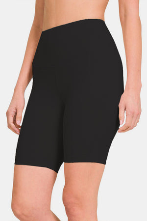 Zenana High Waist Active Shorts - All Mine Now Clothing