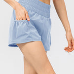 Elastic Waist Pocketed Active Shorts - All Mine Now Clothing