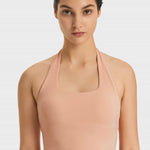 Millennia Breathable Halter Neck Sports Bra - All Mine Now Clothing