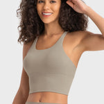 Millennia Crisscross Back Ladder Detail Sports Bra - All Mine Now Clothing