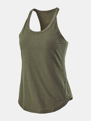 Scoop Neck Active Tank - All Mine Now Clothing