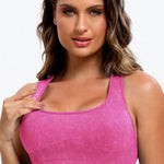 Scoop Neck Wide Strap Top and Shorts Active Set - All Mine Now Clothing