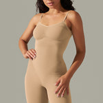 Spaghetti Strap Active Romper - All Mine Now Clothing