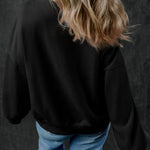 Half Zip Long Sleeve Sweatshirt - All Mine Now Clothing