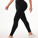 Letter Printed High Waist Active Leggings - All Mine Now Clothing