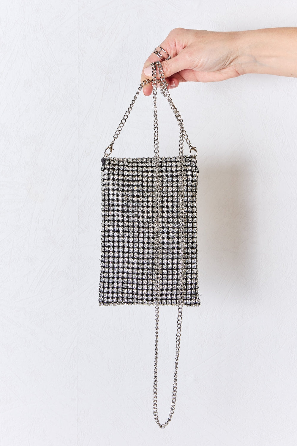 Forever Link Rhinestone Mini Crossbody Bag - All Mine Now Clothing