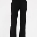 Mono B Cross Pleat Flare Pants - All Mine Now Clothing