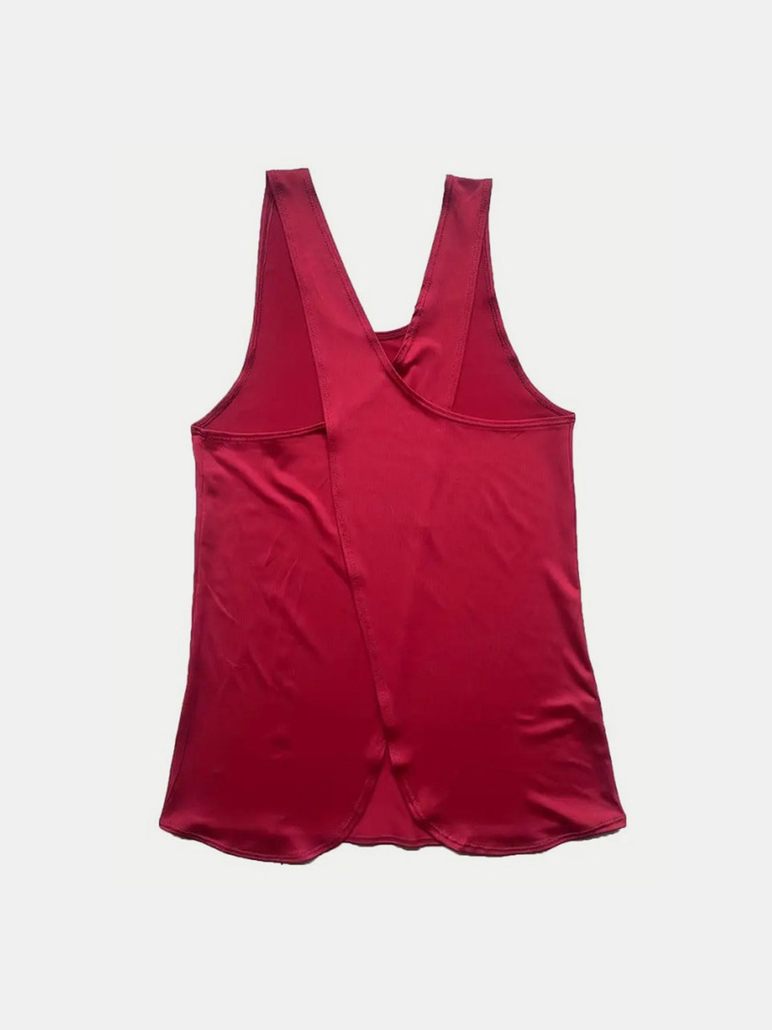 Crisscross Scoop Neck Active Tank - All Mine Now Clothing