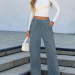 Lovelet Striped Wide Leg Pants - All Mine Now Clothing