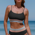 Scoop Neck Spaghetti Strap Two-Piece Swim Set - All Mine Now Clothing