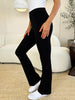 Zenana Full Size High Waist Wide Waistband Bootcut Active Pants - All Mine Now Clothing