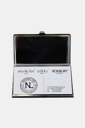 Nicole Lee USA Printed Business Card Case - All Mine Now Clothing