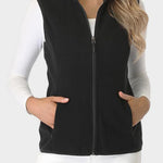 Zip Up Turtleneck Vest with Pockets - All Mine Now Clothing