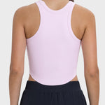 Millennia Round Neck Racerback Active Tank - All Mine Now Clothing