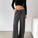 Tied Striped Wide Leg Pants - All Mine Now Clothing