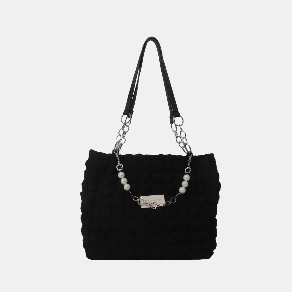 Bubble Textured Tote Bag - All Mine Now Clothing