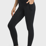 Millennia V-Waist Yoga Leggings with Pockets - All Mine Now Clothing