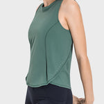 Millennia Round Neck Active Tank - All Mine Now Clothing