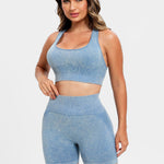 Scoop Neck Wide Strap Top and Shorts Active Set - All Mine Now Clothing