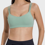 Millennia Scoop Neck Double Strap Active Cami - All Mine Now Clothing