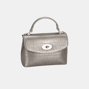 David Jones Texture PU Leather Handbag - All Mine Now Clothing