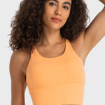 Millennia Crisscross Back Ladder Detail Sports Bra - All Mine Now Clothing