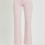 RISEN Full Size High Rise Tummy Control Straight Jeans Trendsi