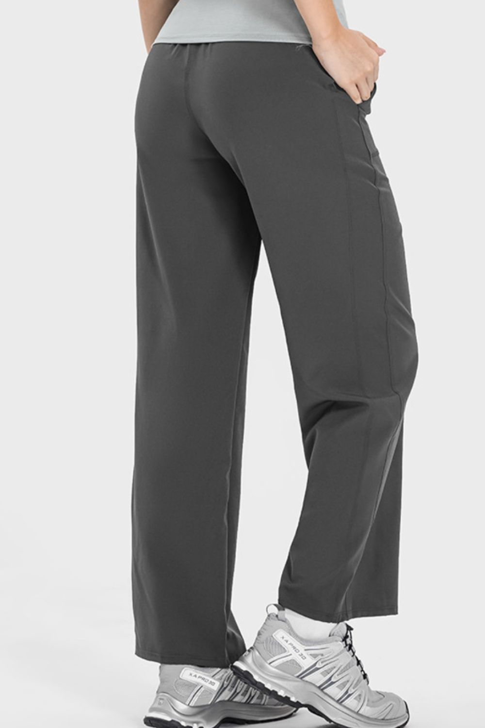 Millennia Drawstring Pocketed Active Pants - All Mine Now Clothing