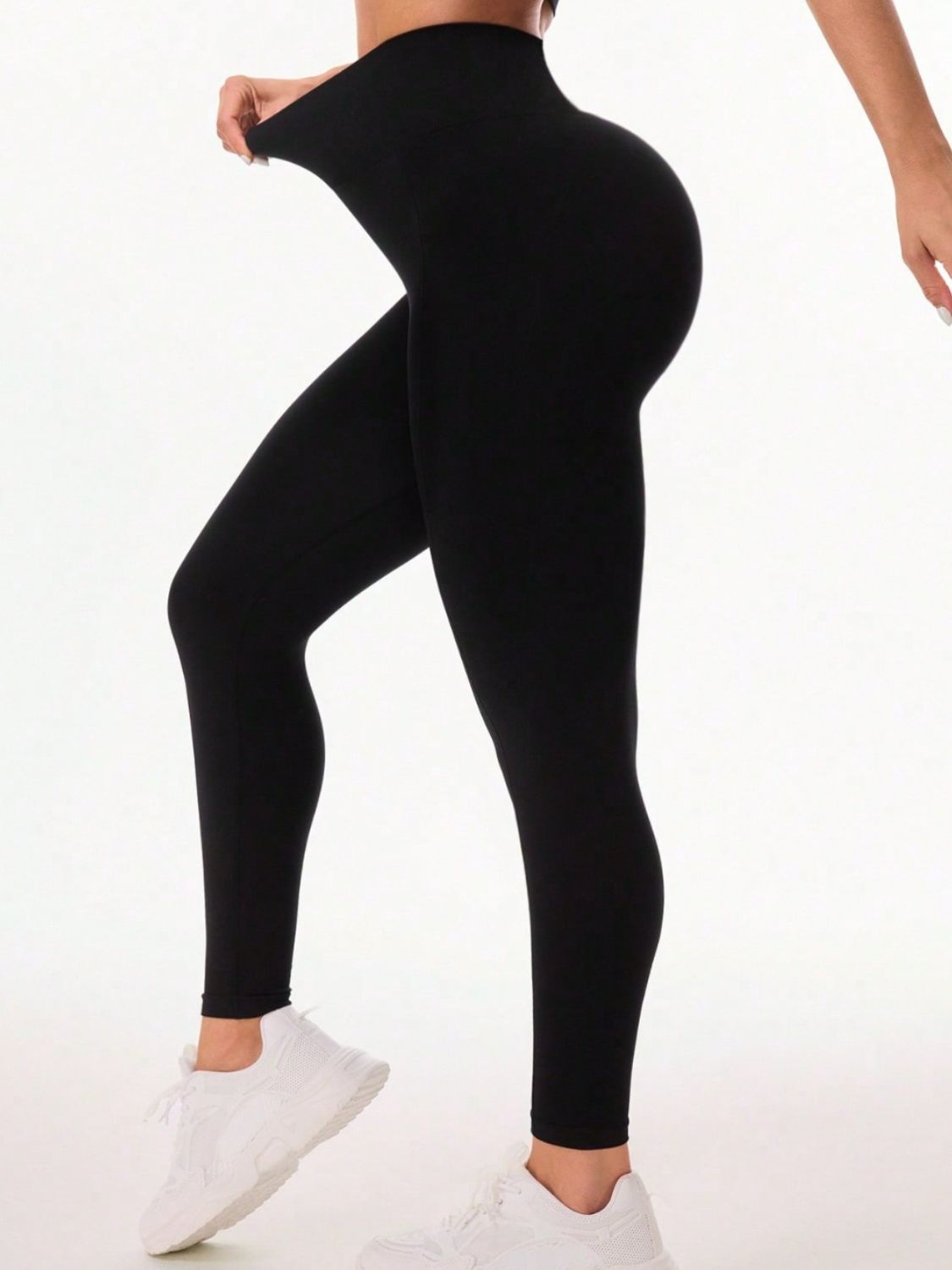 Pocketed High Waist Active Leggings - All Mine Now Clothing