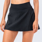 High Waist Pleated Active Skirt - All Mine Now Clothing