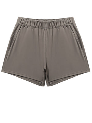 Millennia Elastic Waist Active Shorts - All Mine Now Clothing